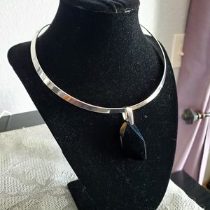 Sterling Silver Choker Necklace